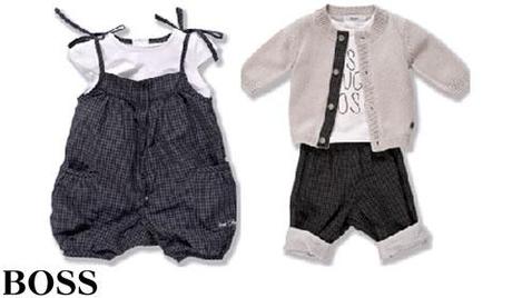 Boss Kidswear, la collection naissance de Boss pour bebe fille et gracon