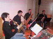 médiathèque l'Odyssée accueille "sax symbols" l'école musique Lomme