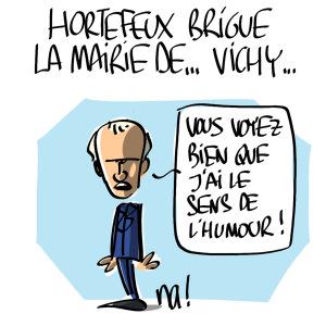Hortefeux, candidat à Vichy