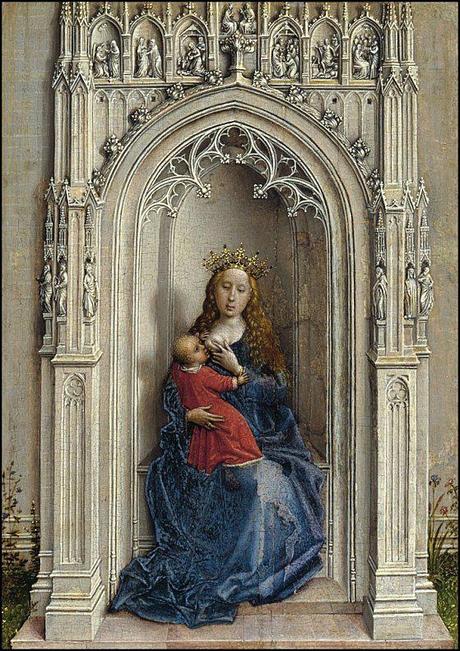 rogier van der weyden vierge enfant niche