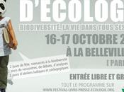 Festival livre presse d’écologie Paris octobre