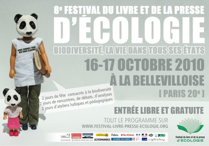 8e Festival du livre et de la presse d’écologie à Paris les 16 et 17 octobre