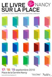 Le Livre sur la Place à Nancy du 17 au 19 septembre