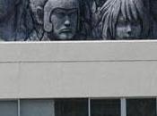 rocher Hokage Konoha bâtiment ville Naruto