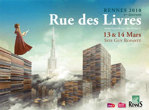 La 3e édition de Rue des Livres les 13 et 14 mars