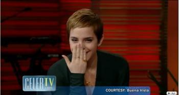 Emma Watson au Regis and Kelly Live (USA) 2010