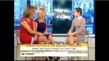 Emma Watson en interview au Today Show Emma Watson en interview au Today Show