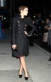 Emma Watson en trench Burberry Officier pour Letterman Emma Watson en trench Burberry Officier pour Letterman