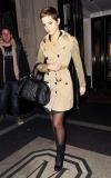 Emma Watson à la sortie de son hotel à New-York