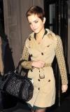 Emma Watson à la sortie de son hotel à New-York