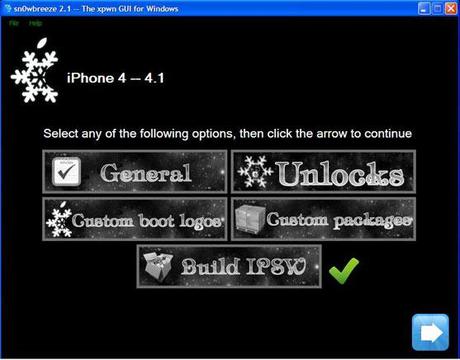 Tutoriel Jailbreak iOS 4.1 avec Sn0wbreeze 2.1