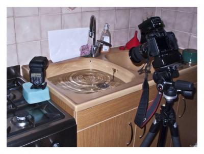 Technique : une gouttes d’eau