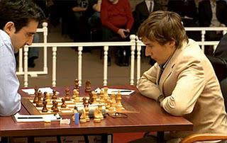 Echecs en Russie : Karjakin 1-0 Kramnik © Anna Burtasova