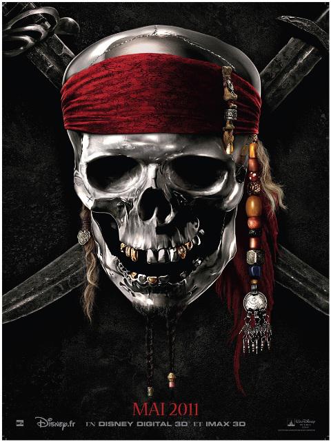 Pirates des Caraibes 4 :  La Fontaine de Jouvence ... la 1ere affiche sous forme de teaser