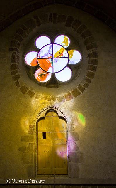 Série de vitrail de Kim En Joong Basilique Saint-Julien de Brioude