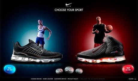 Nike, Just do it Webdesign !