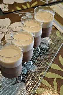 Panna Cotta triple chocolat