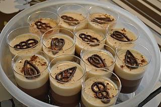 Panna Cotta triple chocolat