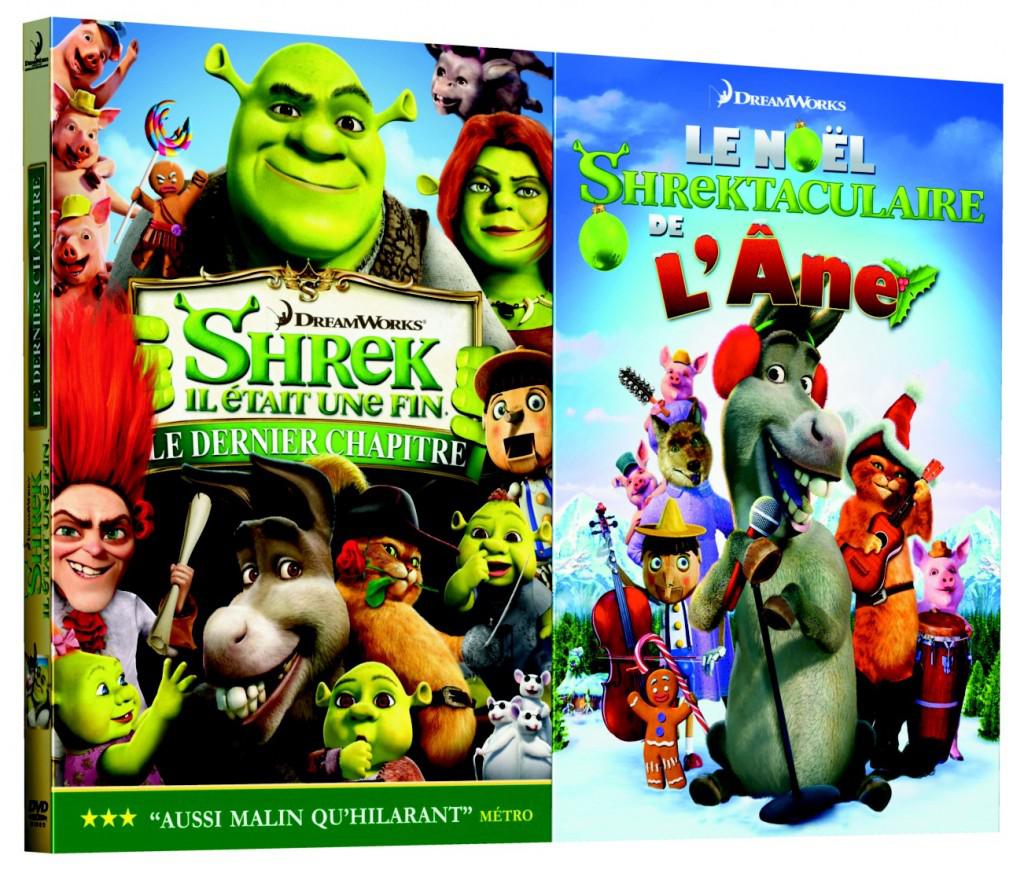 [Sortie dvd et blu ray] Les coffrets Shrek