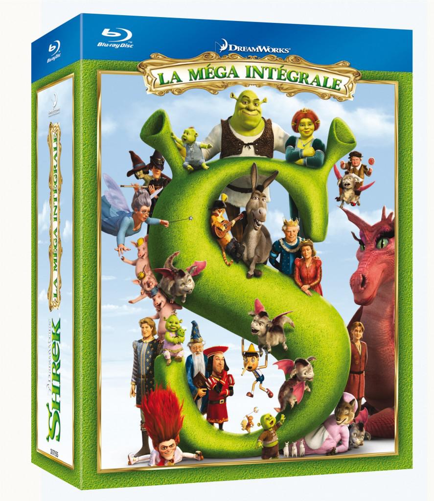 [Sortie dvd et blu ray] Les coffrets Shrek
