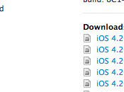 Apple libère l’iOS 4.2.1 Gold Master