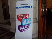 En photos : cérémonie des Golden Blog Awards 2010