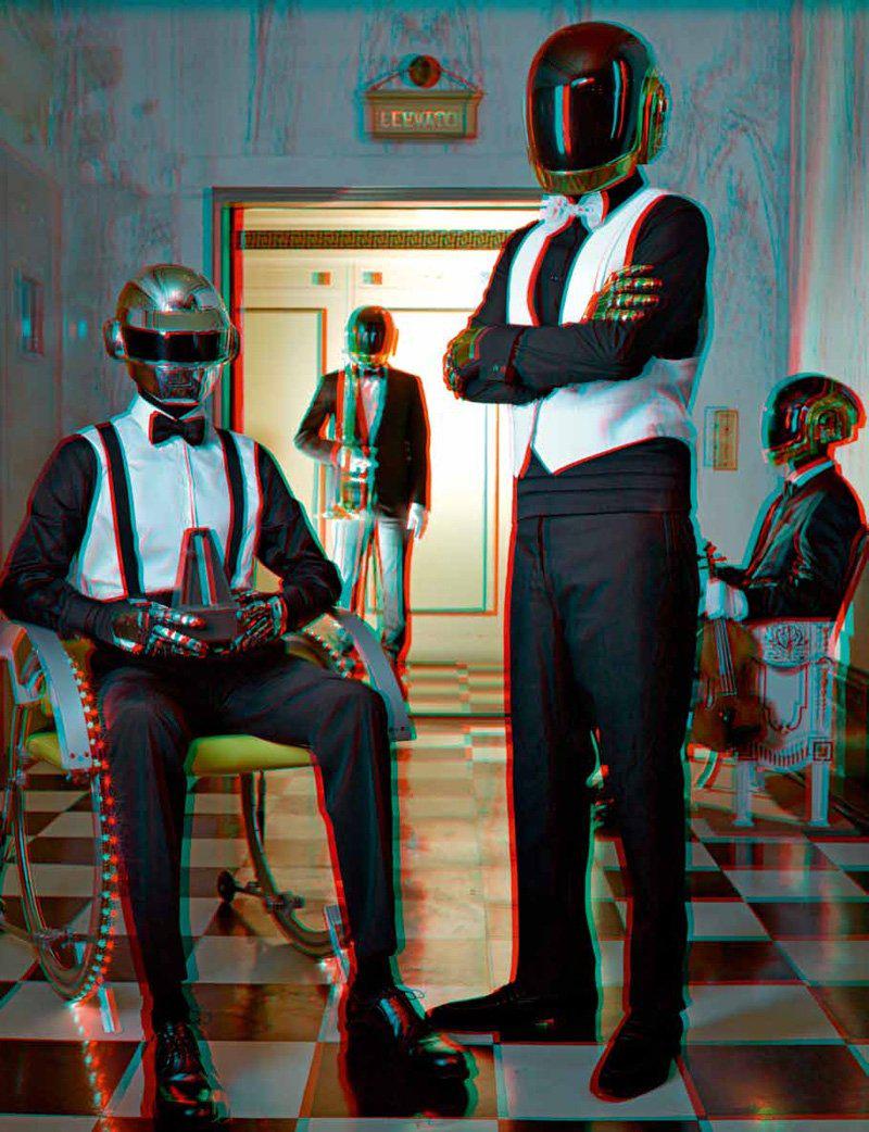 DAFT PUNK BY SHARIF HAMZA FOR DAZED & CONFUSED