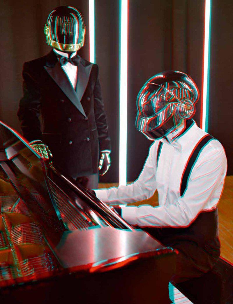 DAFT PUNK BY SHARIF HAMZA FOR DAZED & CONFUSED