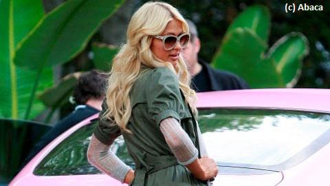 Photos ... Paris Hilton ... Fashion et à fond dans la Pink Touch