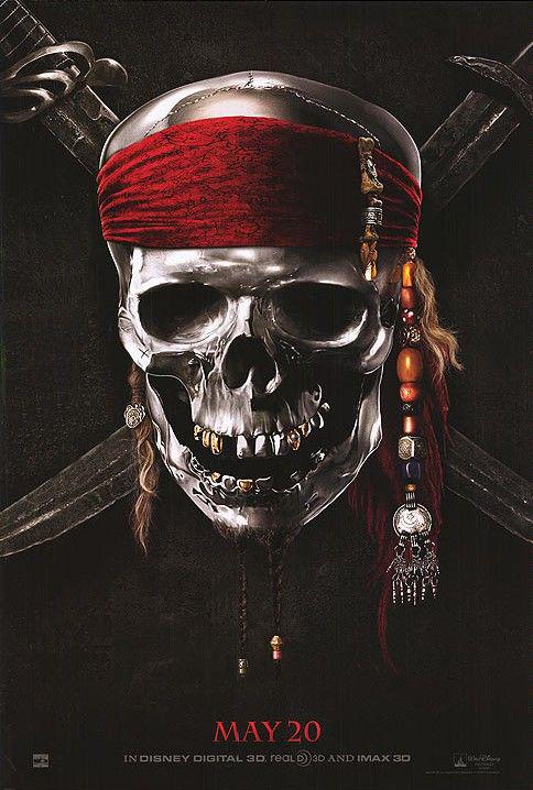Affiche Pirate des Caraïbes 4