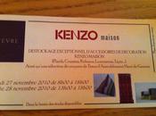 vente privée Kenzo Maison, partir novembre 2010