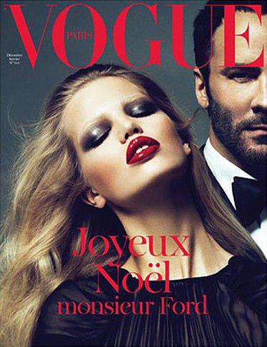 ♠ Vogue Paris souhaite un Joyeux Noël à monsieur Ford ♠