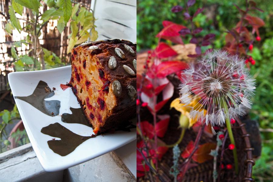 Le cake aux couleurs d'automne