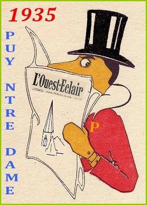 Vu dans L'OUEST ECLAIR 