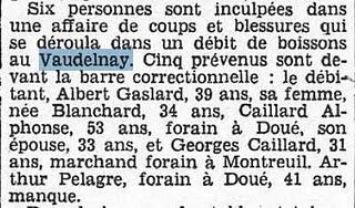 Vu dans L'OUEST ECLAIR 