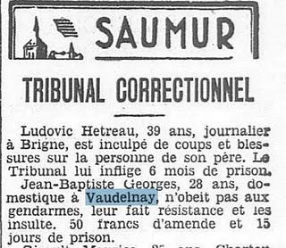 Vu dans L'OUEST ECLAIR 