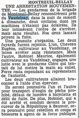 Vu dans L'OUEST ECLAIR 