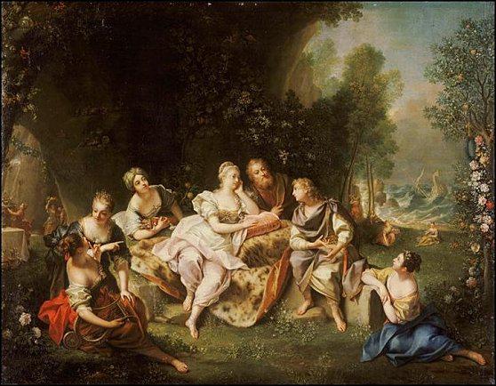 jean raoux telemaque raconte ses aventures calypso