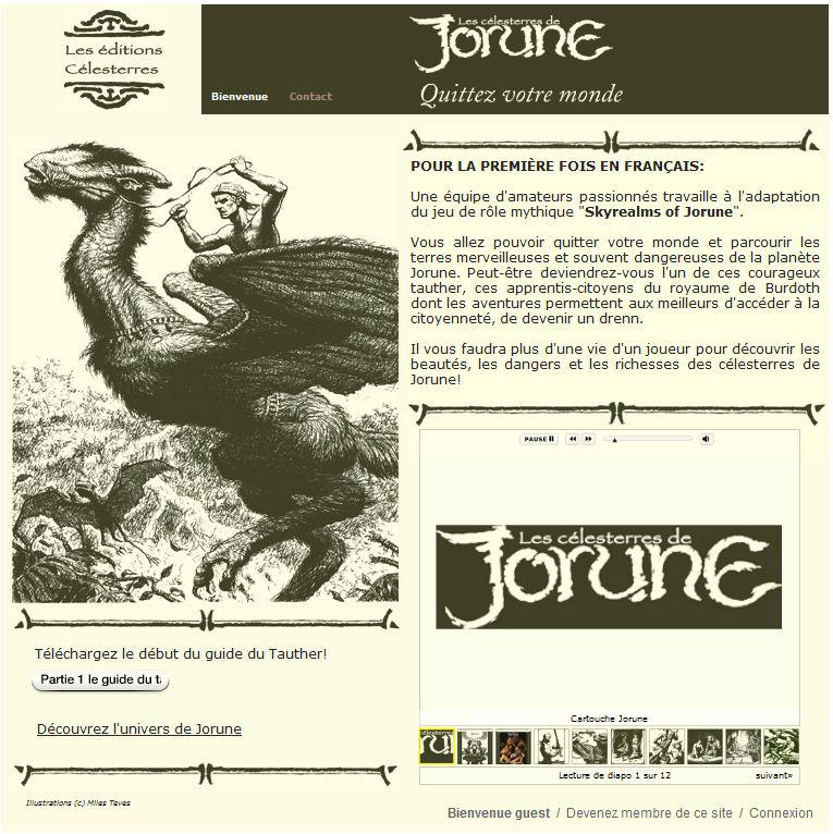 Jeu De Rôle Vintage Jorune - Édition Originale - Occasion