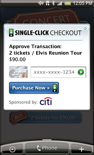 Single-Click Checkout