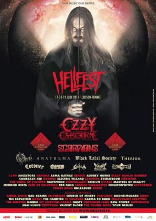Hellfest affiche 2011