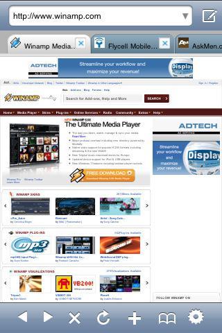 Easy Web sur iPhone, une alternative à Safari...