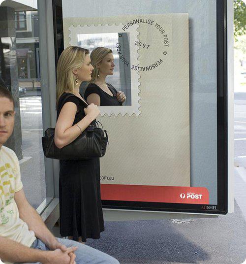 Street marketing sur arrêts de bus