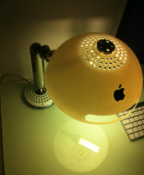 J’ai reçu mon iMac Lamp…