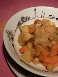 assiettes biarritz mignon porc curry Mignon de porc aux légumes