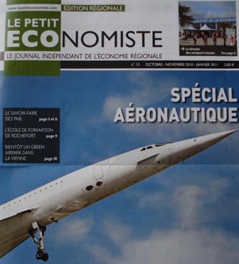 Le Petit Economiste, dossier spécial aéronautique en Poitou Charentes