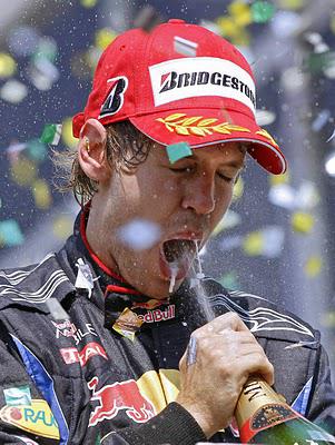 Hot Hot Hot: Sebastian Vettel Le nouveau champion du monde