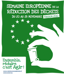 Logo de la semaine européenne de la réduction des déchets