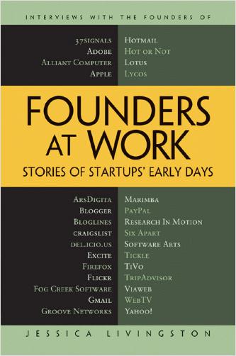 Livre : Founders at work