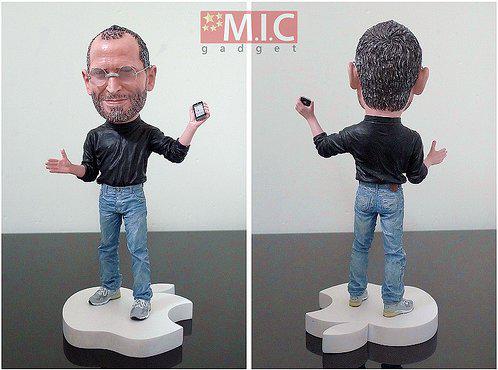 La figurine Steve Jobs - Indispensable pour les Apple Addict :)